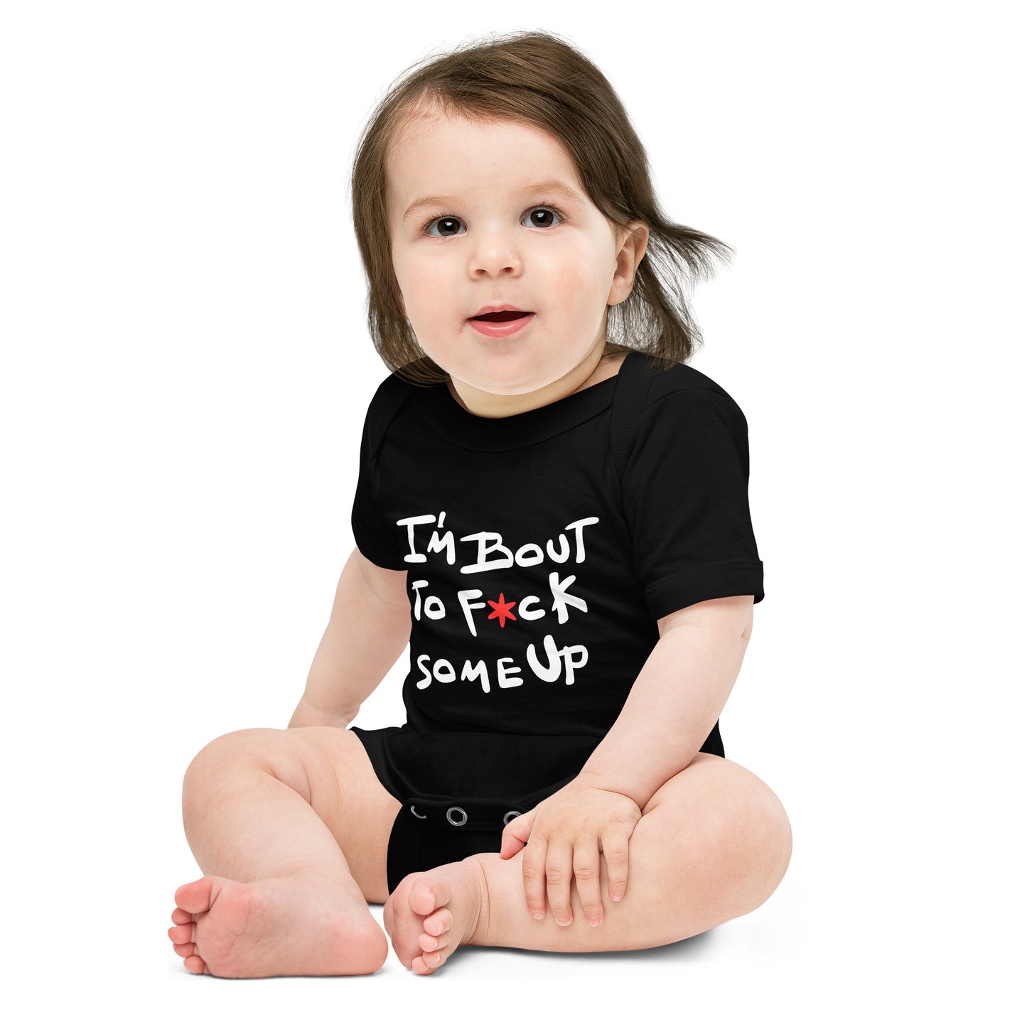 F*ck Some Up Baby short sleeve one piece